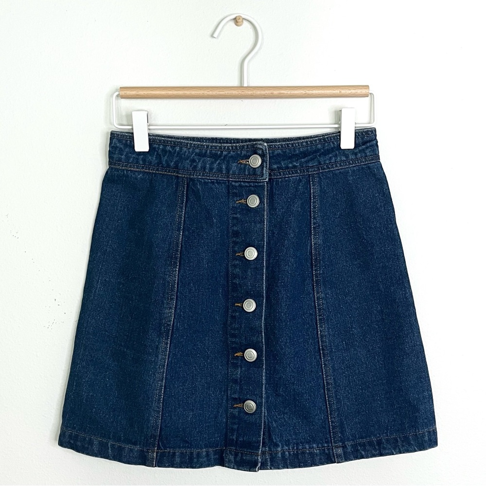 Denim Mini Skirt